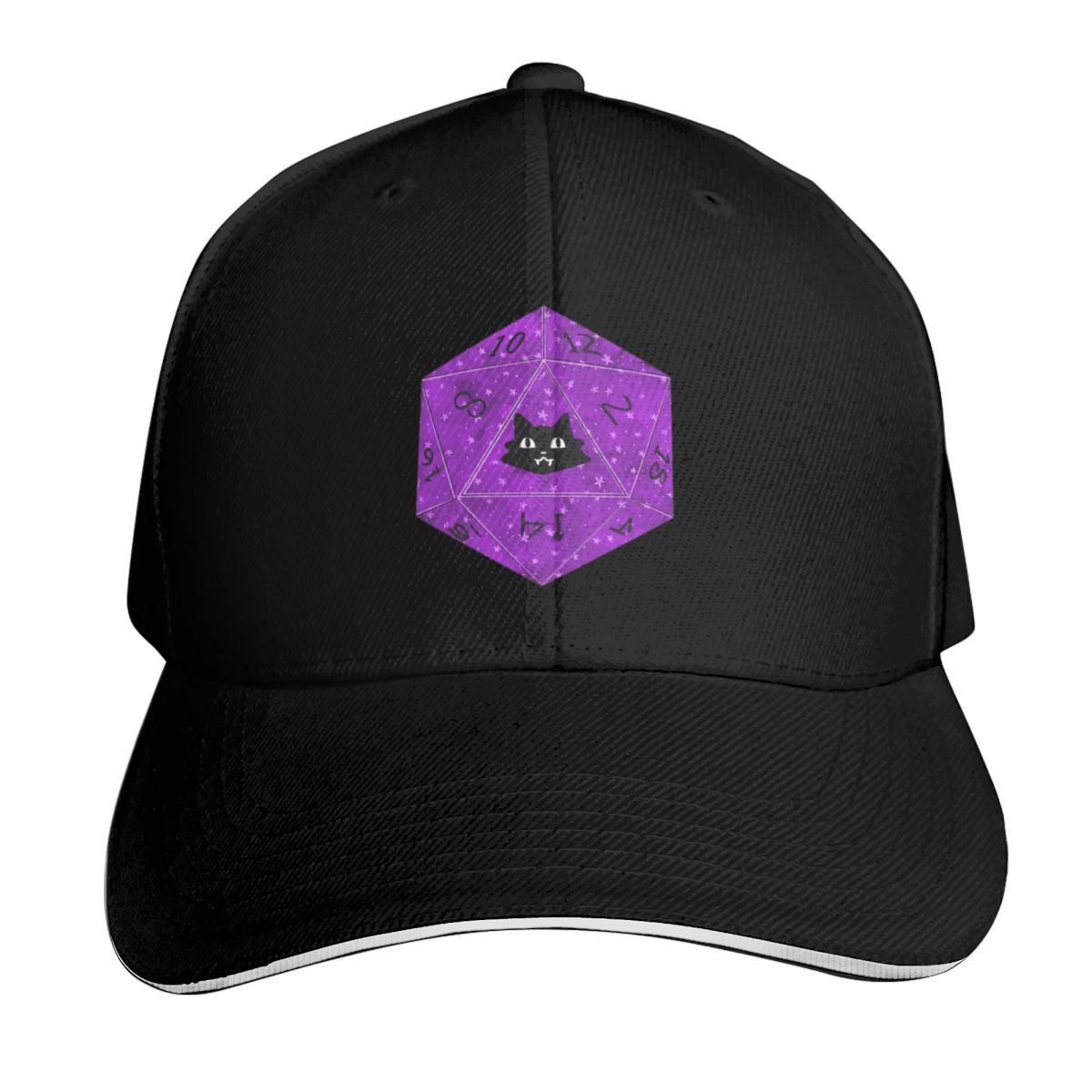 D20 black cat Baseball Cap Bra - огляд і ціна Streetwear Brand Cat
