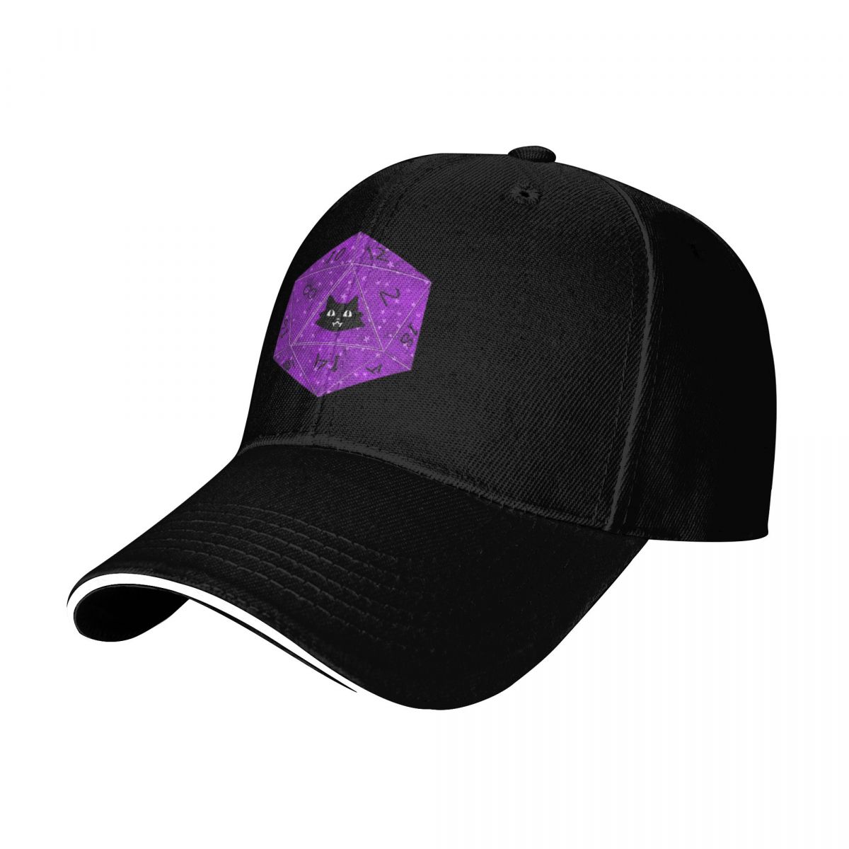 D20 black cat Baseball Cap Bra - огляд і ціна Streetwear Brand Cat