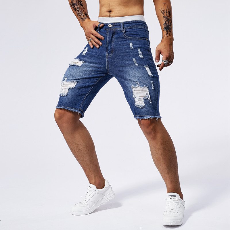 2025 Summer New Men's Ripped D - огляд і ціна Streetwear Brand Fashion