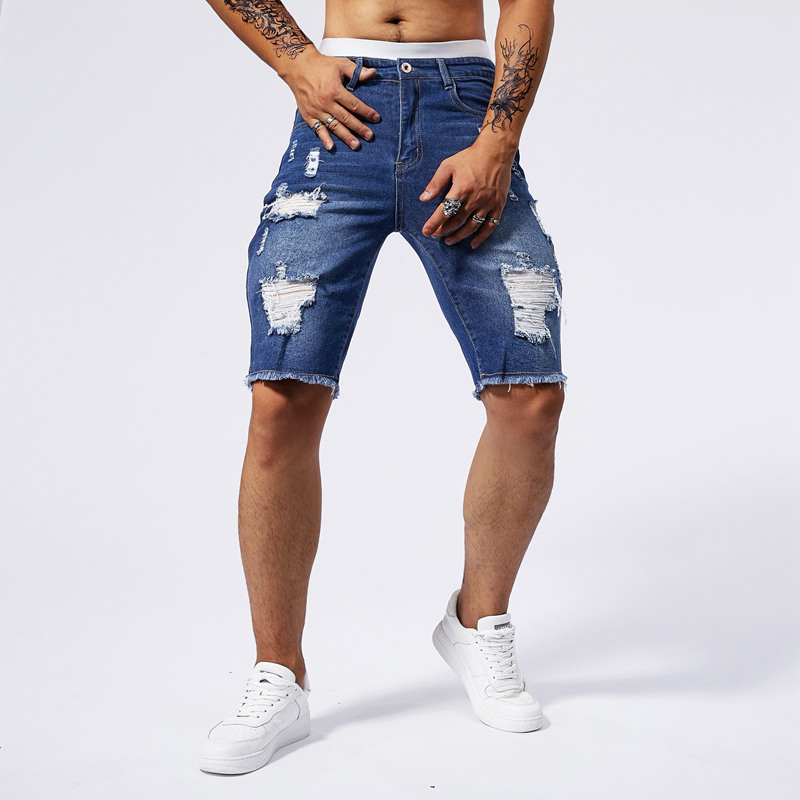 2025 Summer New Men's Ripped D - огляд і ціна Streetwear Brand Fashion