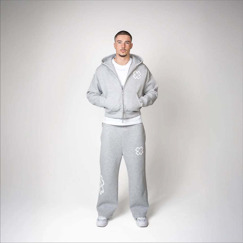 Spring Autumn Oversized 4 Leaf - огляд і ціна Streetwear Zipper