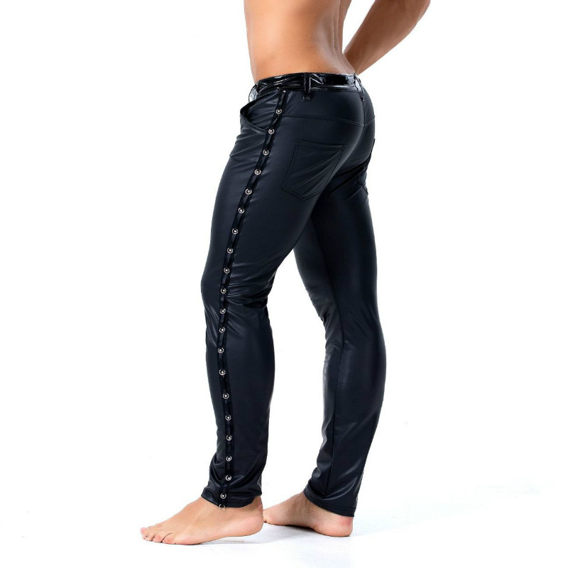 S-XXL Brand Men Leather Rivet  - огляд і ціна Streetwear Brand Fashion