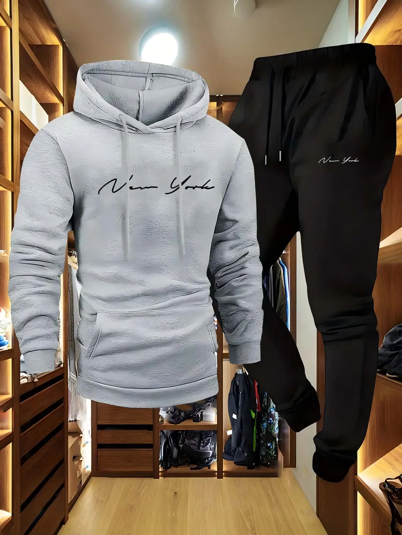Men's Soft Hooded Sweatshirt S - огляд і ціна Streetwear Zipper