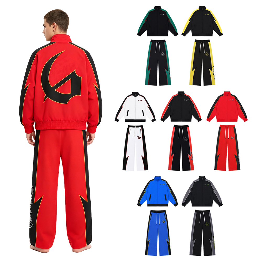 Y2k Streetwear Men's Sets Two  - огляд і ціна Streetwear Zipper