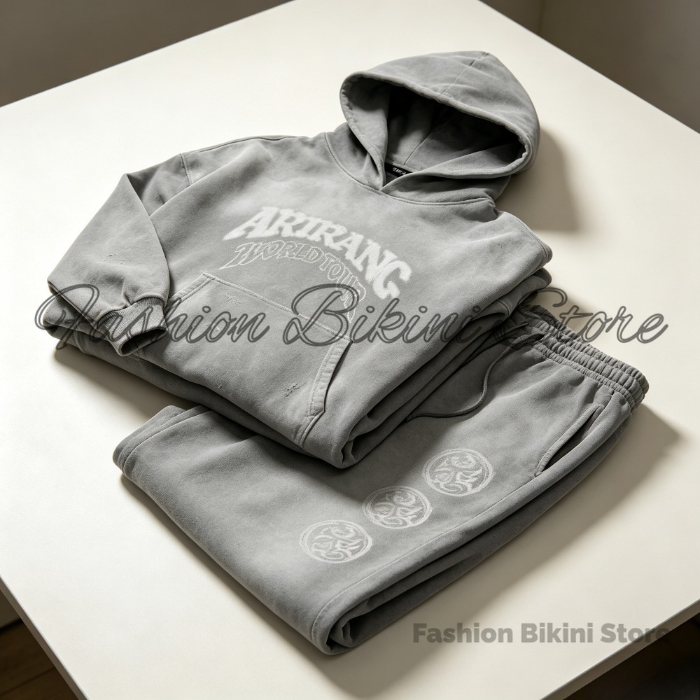 NEW Washed Grey Retro Hoodie 3 - огляд і ціна Streetwear Zipper