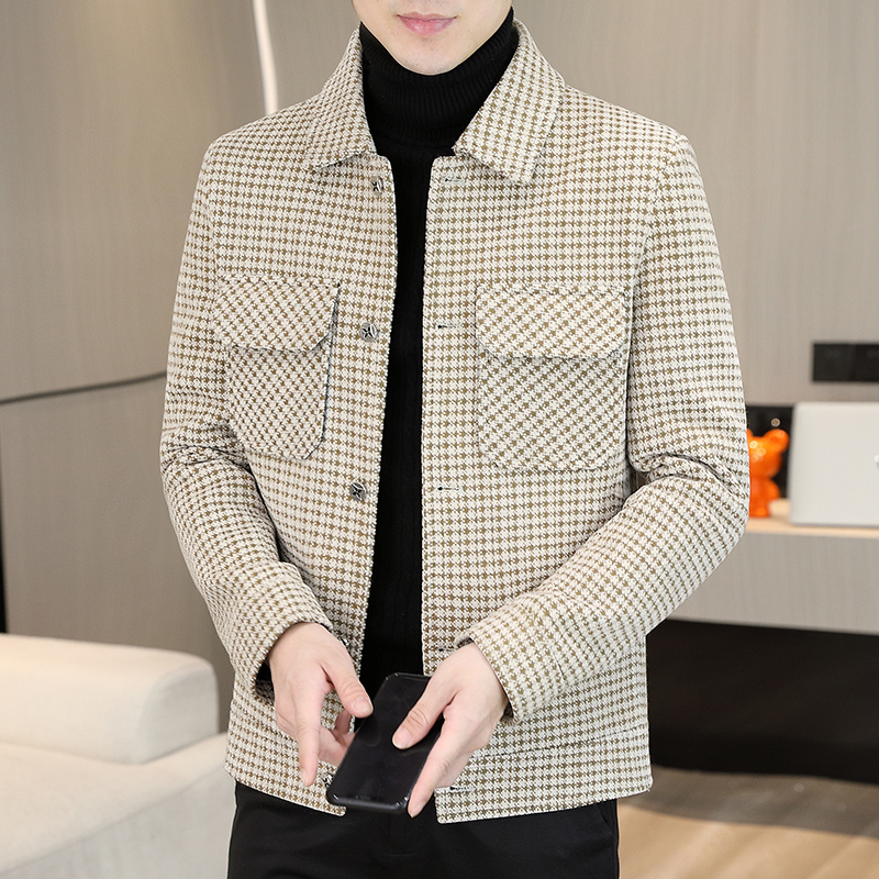 Brand Winter Plaid Woolen Jack - огляд і ціна Streetwear Brand Fashion