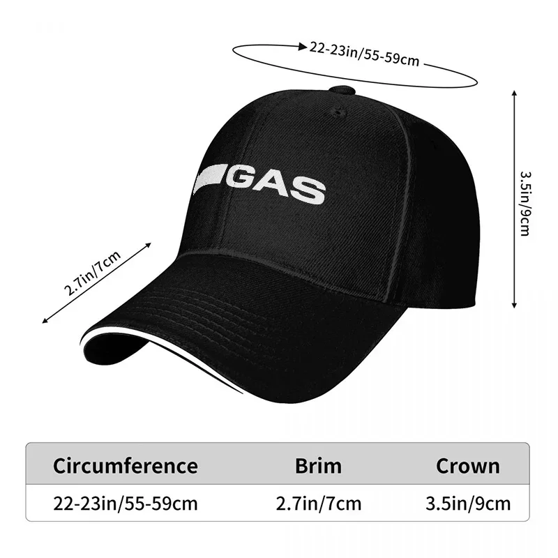 New GAS Brand Logo Black Baseb - огляд і ціна Urban Streetwear Brand