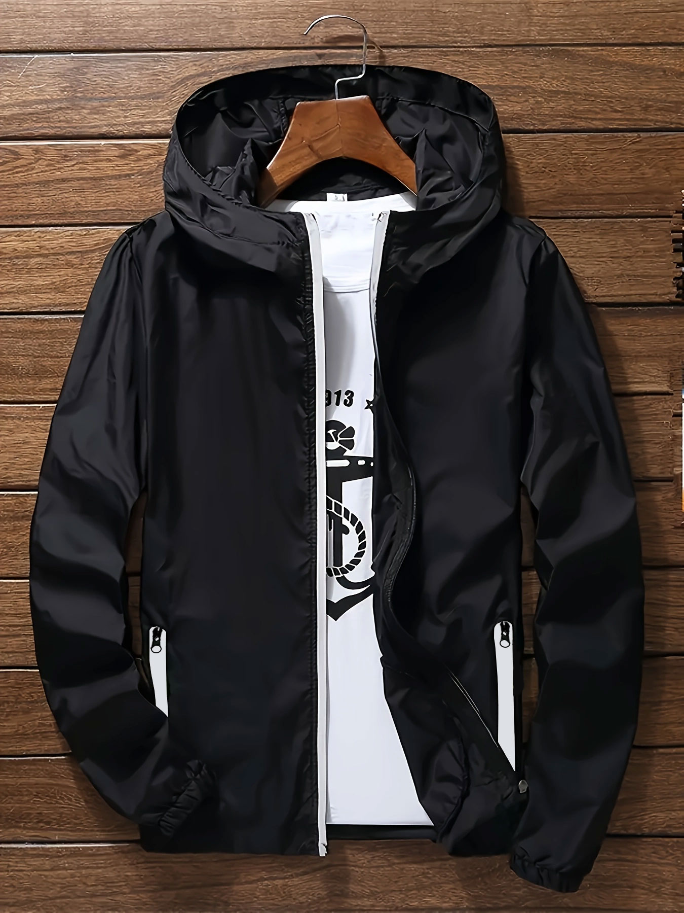 Men's Premium Lightweight Hood - огляд і ціна Streetwear Zipper